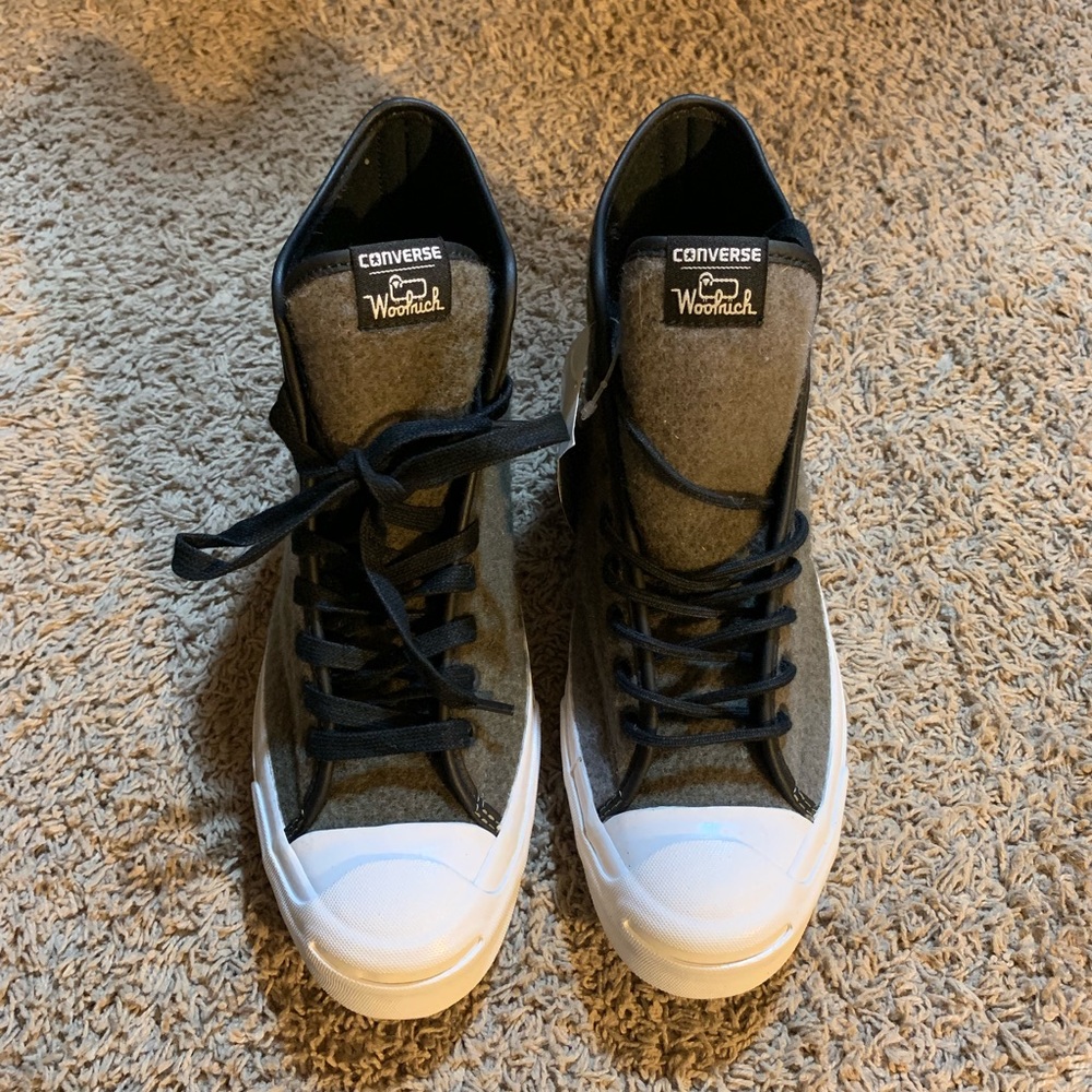Converse Jack Purcell Hi Tops [Wool] RARE - Picture 2 of 6